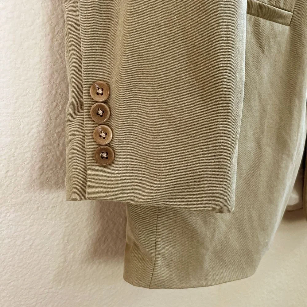 Geoffrey Beene Vintage Mens Tan Blazer Sports Jacket Geoffrey Beene Mens Tan 397